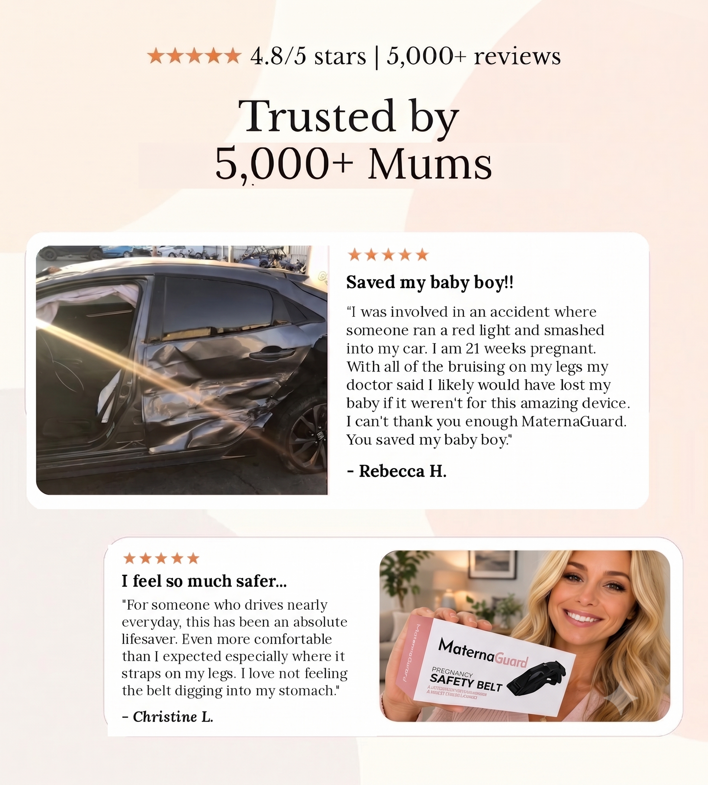 Pregnancy Seatbelt Positioner